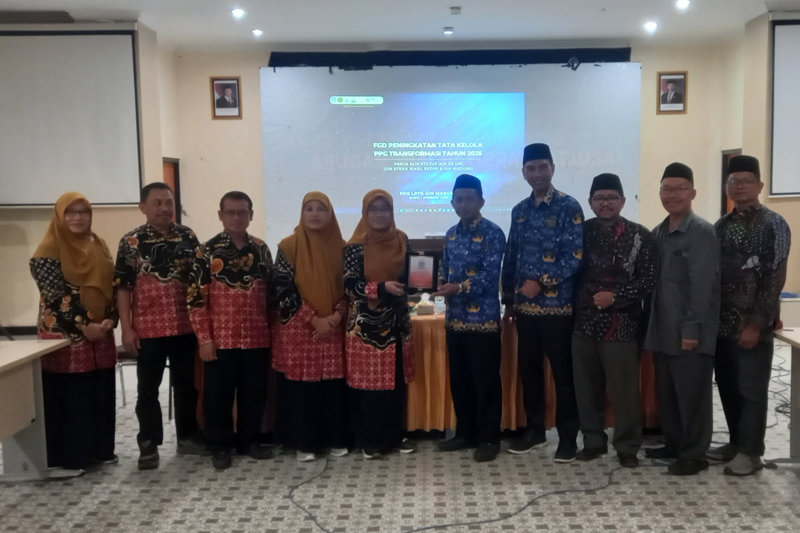 PPG LPTK UIN Madura Terima Benchmarking dari PPG LPTK UIN Kediri