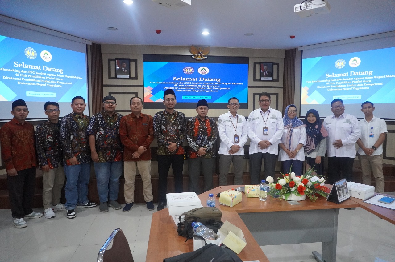 Benchmarking Pengelolaan Data Akademik: Prodi PPG IAIN Madura Kunjungi UNY