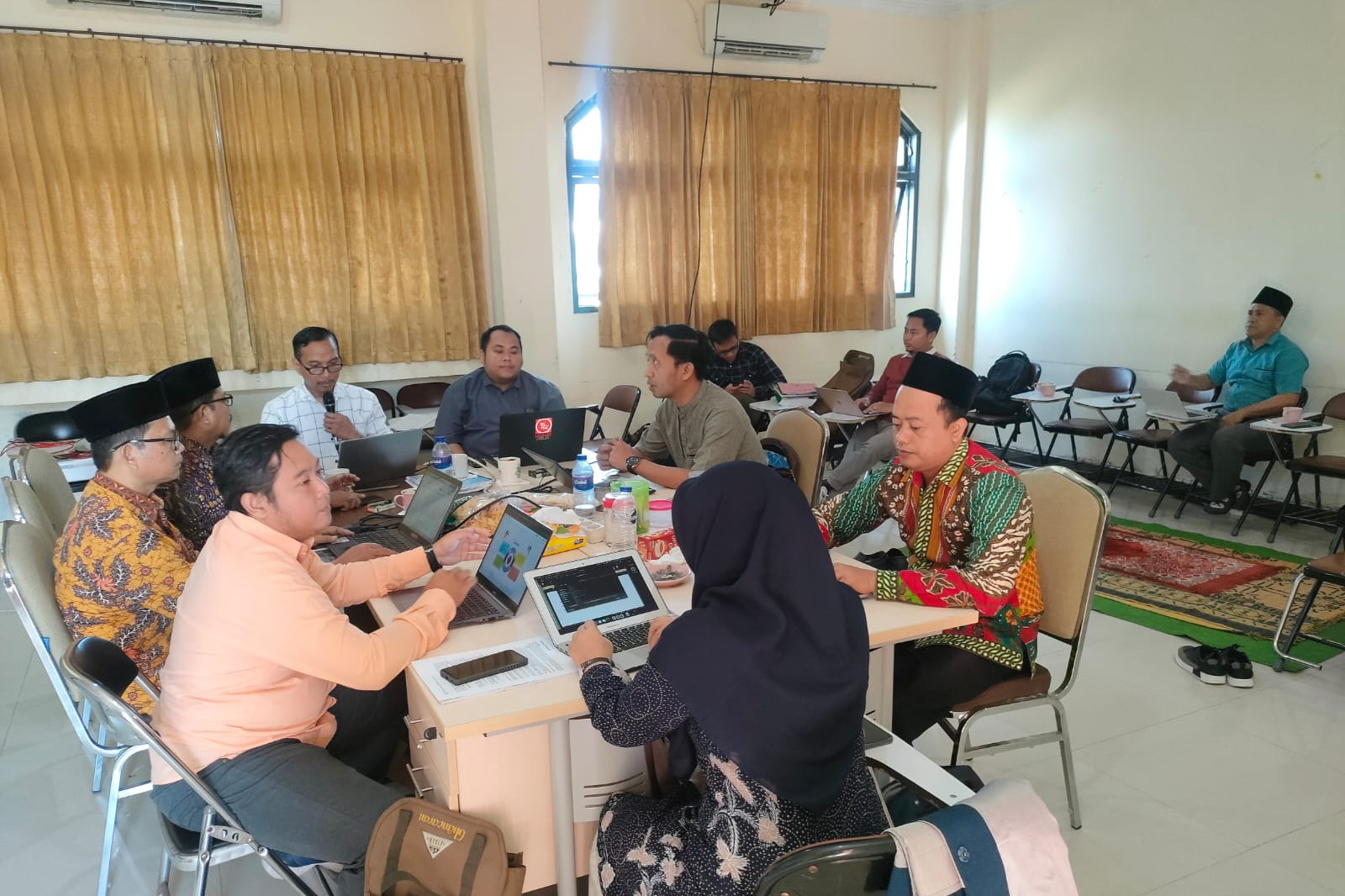 Rapat Rekrutmen Dosen, Guru Pamong, dan Dosen Pembimbing Asrama Batch 1 2023 di LPTK IAIN Madura