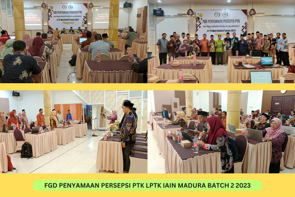 FGD PENYAMAAN PERSEPSI PTK BAGI DOSEN DAN GURU PAMONG LPTK IAIN MADURA